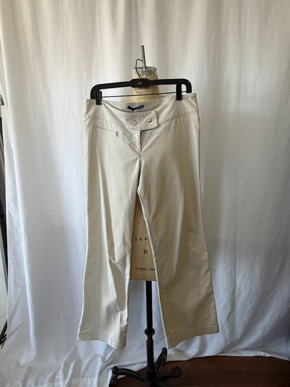 Women's Cream Trousers